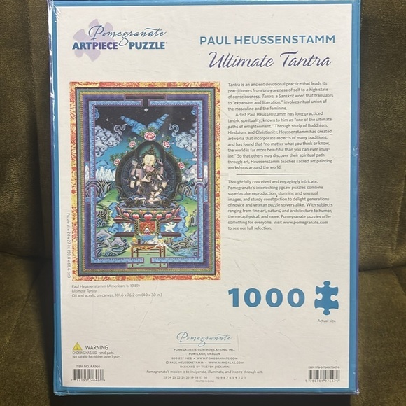Paul Heussenstamm Ultimate Tantra 1000-Piece Jigsaw Puzzle New - Picture 5 of 6